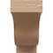 Ekena Millwork 12"W x 36"D x 24"H Classic Newport Rough Cedar Woodgrain TimberThane Corbel, Primed Tan CORUR12X36X24NEWRCPR - alternate 3